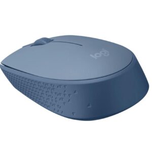 Logitech M170 Wireless Mouse, Ambidextrous, Blue Gray - Ratón - diestro y zurdo